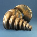 small cable sheave plain bore